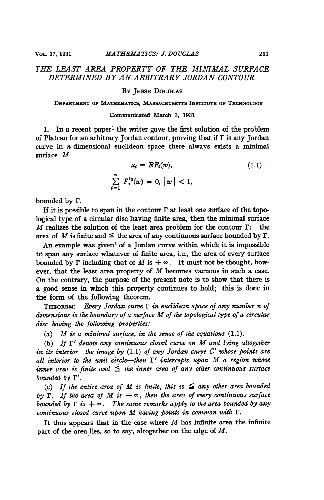 ﻿کمترین ویژگی سطح حداقل تعیین شده توسط کانتور جردن دلخواه