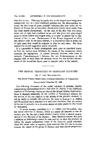 ﻿سرعت های شعاعی خوشه های کروی