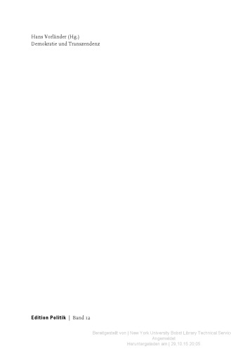 ﻿دموکراسی و تعالی: توجیه نظم های سیاسی