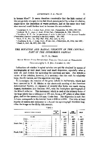 ﻿چرخش و سرعت شعاعی بخش مرکزی سحابی آندرومدا