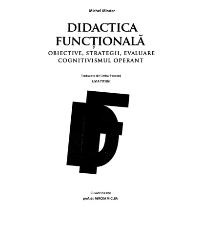 ﻿Michel Minder - تعلیمات کاربردی، اهداف، استراتژی ها، ارزیابی - ASCR (2011)