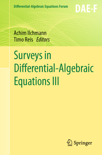 ﻿بررسی در معادلات دیفرانسیل جبری III