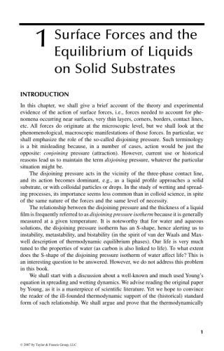 Wetting و Spreading Dynamics