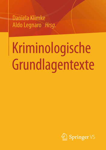 ﻿متون اصلی جرم شناسی