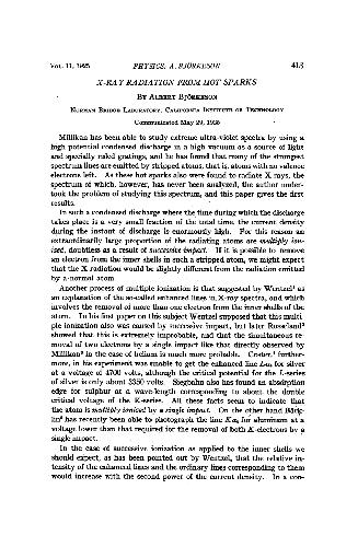 ﻿تابش اشعه ایکس از جرقه های داغ