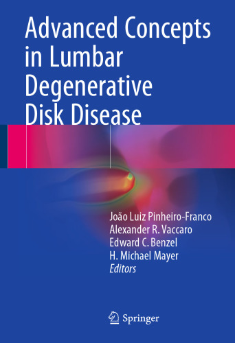 مفاهیم پیشرفته در بیماری دیسک دژنراتیو کمری