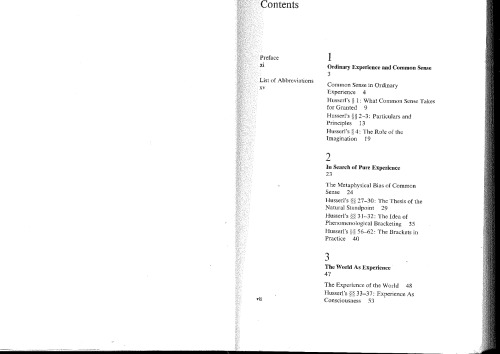 ﻿ایده و تجربه: پروژه پدیدارشناسی ادموند هوسرل در Ideas I