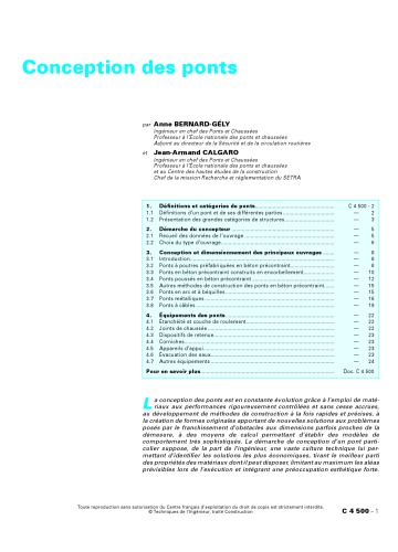 ﻿R_18_Tech_Ing_c4500_Conception des ponts