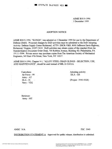 ﻿ASME B30-9-SLINGS