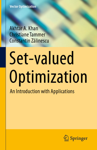 ﻿بهینه سازی با ارزش مجموعه: مقدمه ای با برنامه های کاربردی