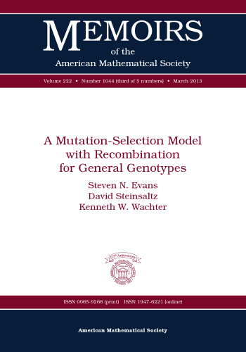 یک مدل انتخاب جهش با نوترکیبی برای ژنوتیپ های عمومی