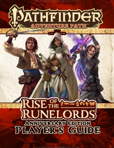 ﻿راهنمای بازی Pathfinder Adventure Path: Rise of the Runelords Anniversary Edition