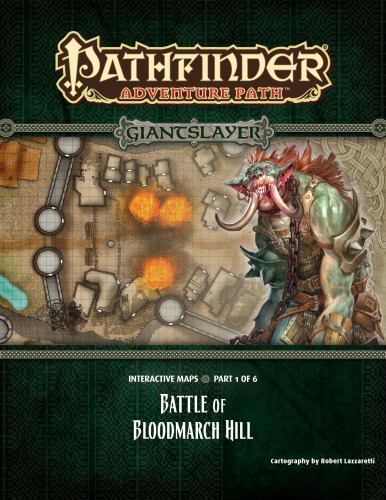 ﻿Pathfinder Adventure Path #91: Battle of Bloodmarch Hill (Giantslayer 1 of 6) نقشه تعاملی