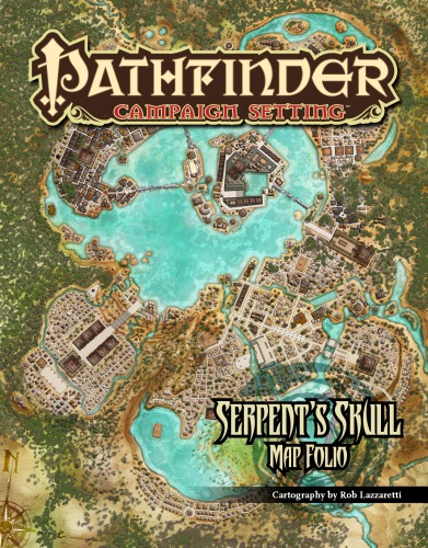 ﻿تنظیم کمپین Pathfinder: برگه نقشه پوستر جمجمه مار