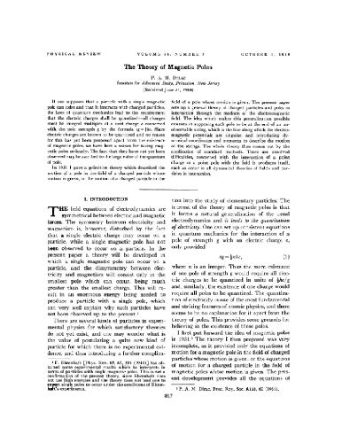 ﻿نظریه قطب های مغناطیسی