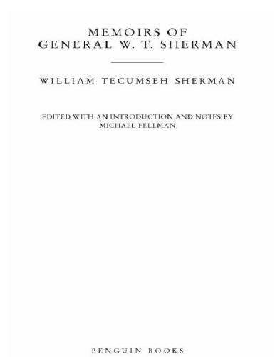 خاطرات ژنرال W.T. Sherman
