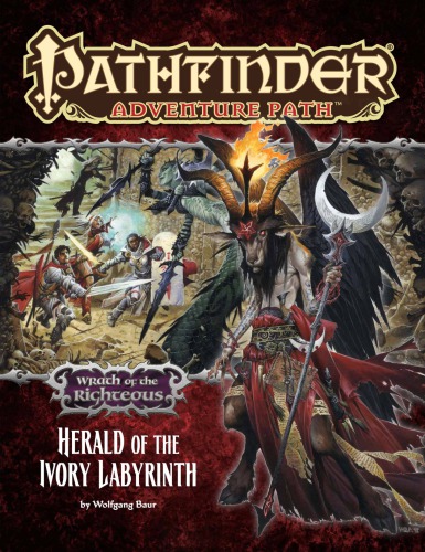 ﻿Pathfinder Adventure Path #77: Herald of the Ivory Labyrinth (Wrath of the Righteous 5 از 6)