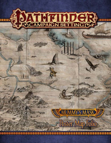 تنظیم کمپین Pathfinder: نقشه ماسک مومیایی Folio