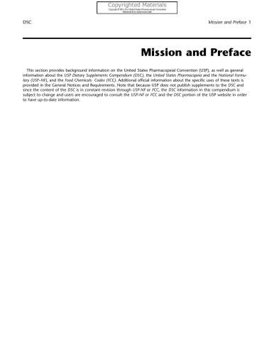 خلاصه مکمل های غذایی فارماکوپیا ایالات متحده 2015