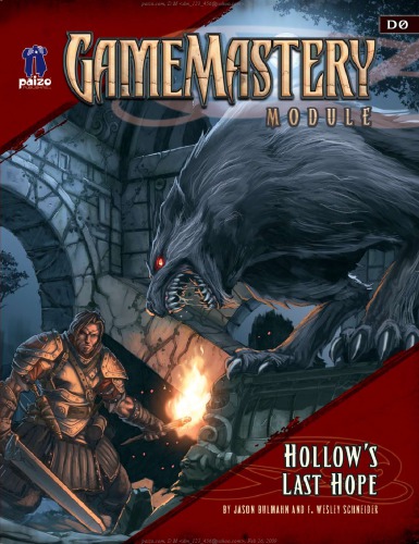 ﻿Pathfinder: Gamemastery Module D0: آخرین امید Hollow