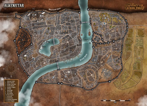 ﻿ماژول Pathfinder: Wardens of the Reborn Forge Maps