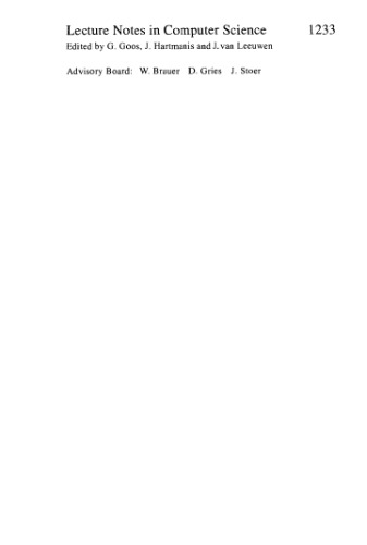 پیشرفت های رمزنگاری - EUROCRYPT ’97: کنفرانس بین المللی نظریه و کاربرد روش های رمزنگاری کنستانز ، آلمان ، 11-15 مه 1997 ، مجموعه مقالات