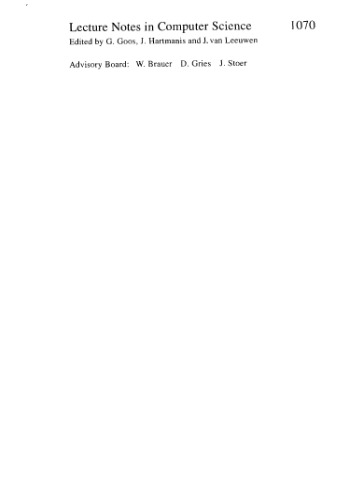 ﻿پیشرفت‌های رمزنگاری - EUROCRYPT '96: کنفرانس بین‌المللی نظریه و کاربرد تکنیک‌های رمزنگاری ساراگوسا، اسپانیا، 12 تا 16 می، 1996 مجموعه مقالات