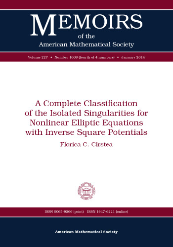 طبقه بندی کاملی از جداگانه های جدا شده برای معادلات بیضوی غیرخطی با پتانسیل های معکوس معکوس