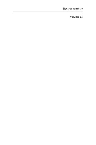 ﻿الکتروشیمی: جلد 13