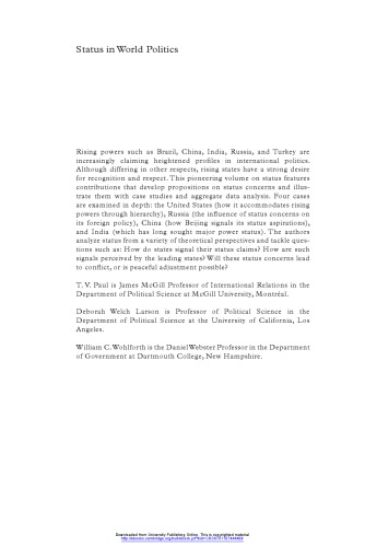 ﻿جایگاه در سیاست جهانی