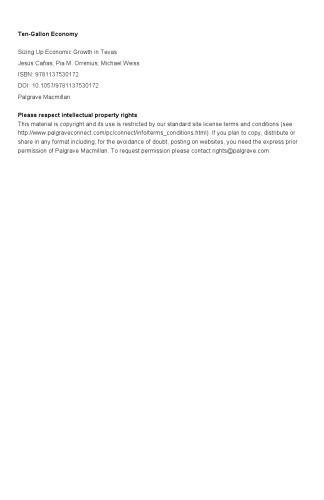 اقتصاد ده گالنی: بزرگتر کردن رشد اقتصادی در تگزاس