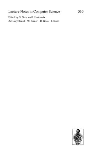 خودکار ، زبان ها و برنامه نویسی: هجدهمین نمایشگاه بین المللی محققان مادرید ، اسپانیا ، 8 تا 12 ژوئیه 1991 مجموعه مقالات