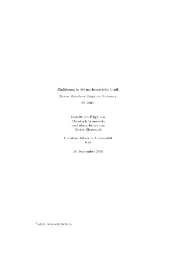 ﻿مقدمه ای بر منطق ریاضی [سخنرانی ها]