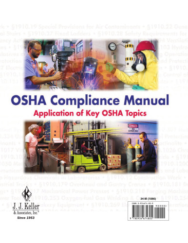 ﻿کتابچه راهنمای انطباق با OSHA: کاربرد موضوعات کلیدی OSHA