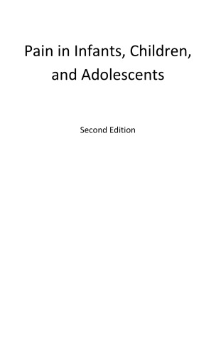 ﻿درد در نوزادان، کودکان و نوجوانان