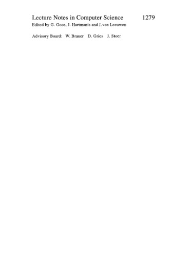 ﻿مبانی تئوری محاسبات: یازدهمین سمپوزیوم بین المللی، FCT'97 کراکوف، لهستان، 1 تا 3 سپتامبر 1997 مجموعه مقالات