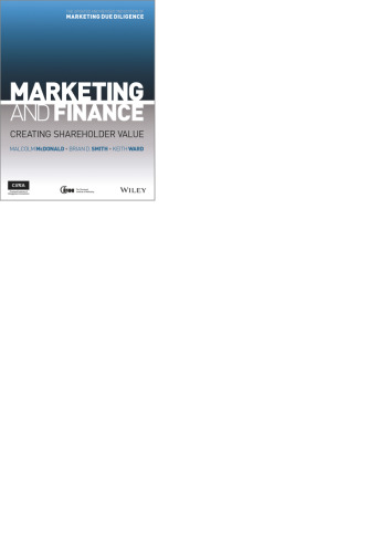 ﻿بازاریابی و امور مالی: ایجاد ارزش سهامداران