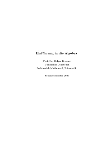 ﻿مقدمه ای بر جبر (ترم تابستان 2009)