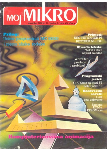 ﻿My Micro November 1986