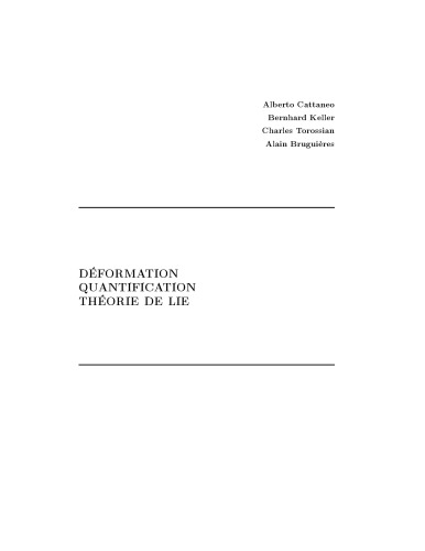 ﻿تغییر شکل، کوانتیزاسیون، نظریه دروغ [پیش نویس؟]