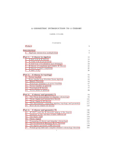 ﻿مقدمه هندسی برای نظریه K [یادداشتهای سخنرانی]