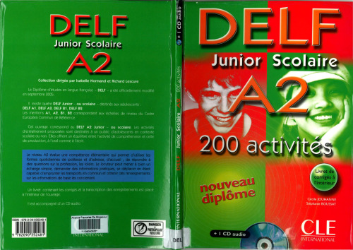 ﻿Delf Junior Scolaire A2: با جزوه اصلاح شده - 200 فعالیت