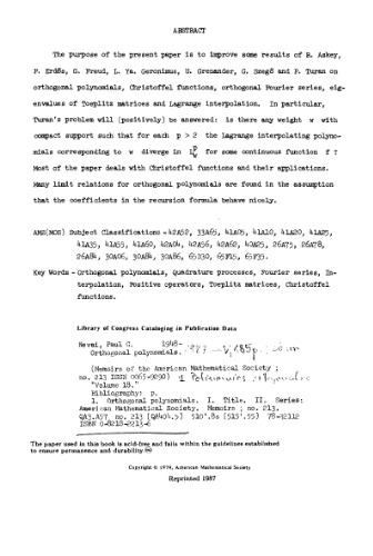 ﻿چندجمله ای های متعامد