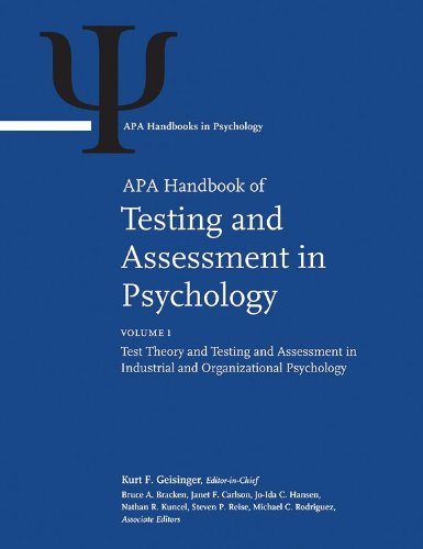 ﻿APA Handbook of Testing and Assessment in Psychology, Vol. 1: تئوری آزمون و آزمون و سنجش در روانشناسی صنعتی و سازمانی