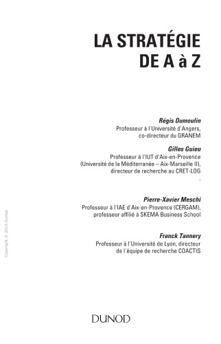 ﻿استراتژی از A تا Z