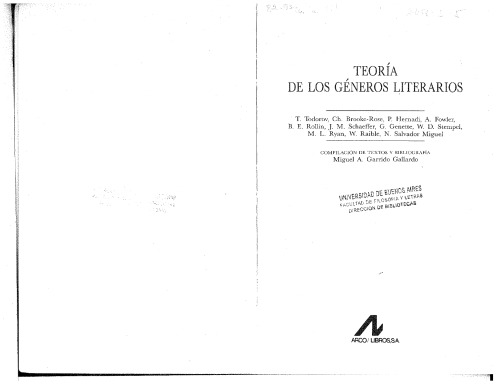 ﻿نظریه ژانرهای ادبی