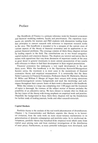 دارایی، مالیه، سرمایه گذاری