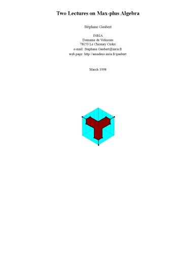 ﻿دو سخنرانی در مکس پلاس جبر