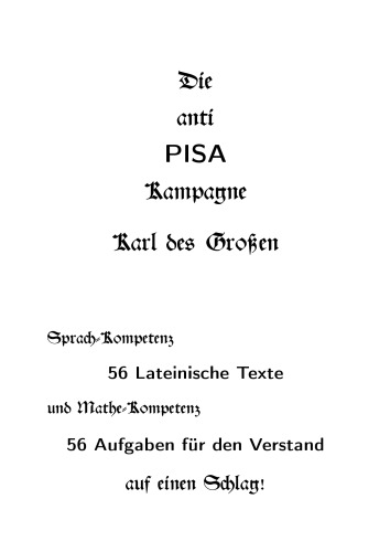 ﻿تاریخ ریاضیات در قرون وسطی: الکوین: گزاره ها [یادداشت های سخنرانی]