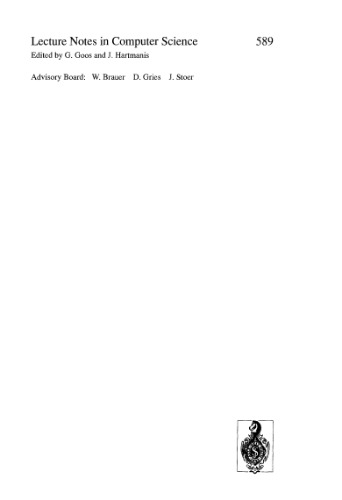 ﻿زبانها و کامپایلرها برای محاسبات موازی: چهارمین کارگاه بین المللی سانتا کلارا ، کالیفرنیا ، ایالات متحده آمریکا ، 7 تا 9 آگوست 1991